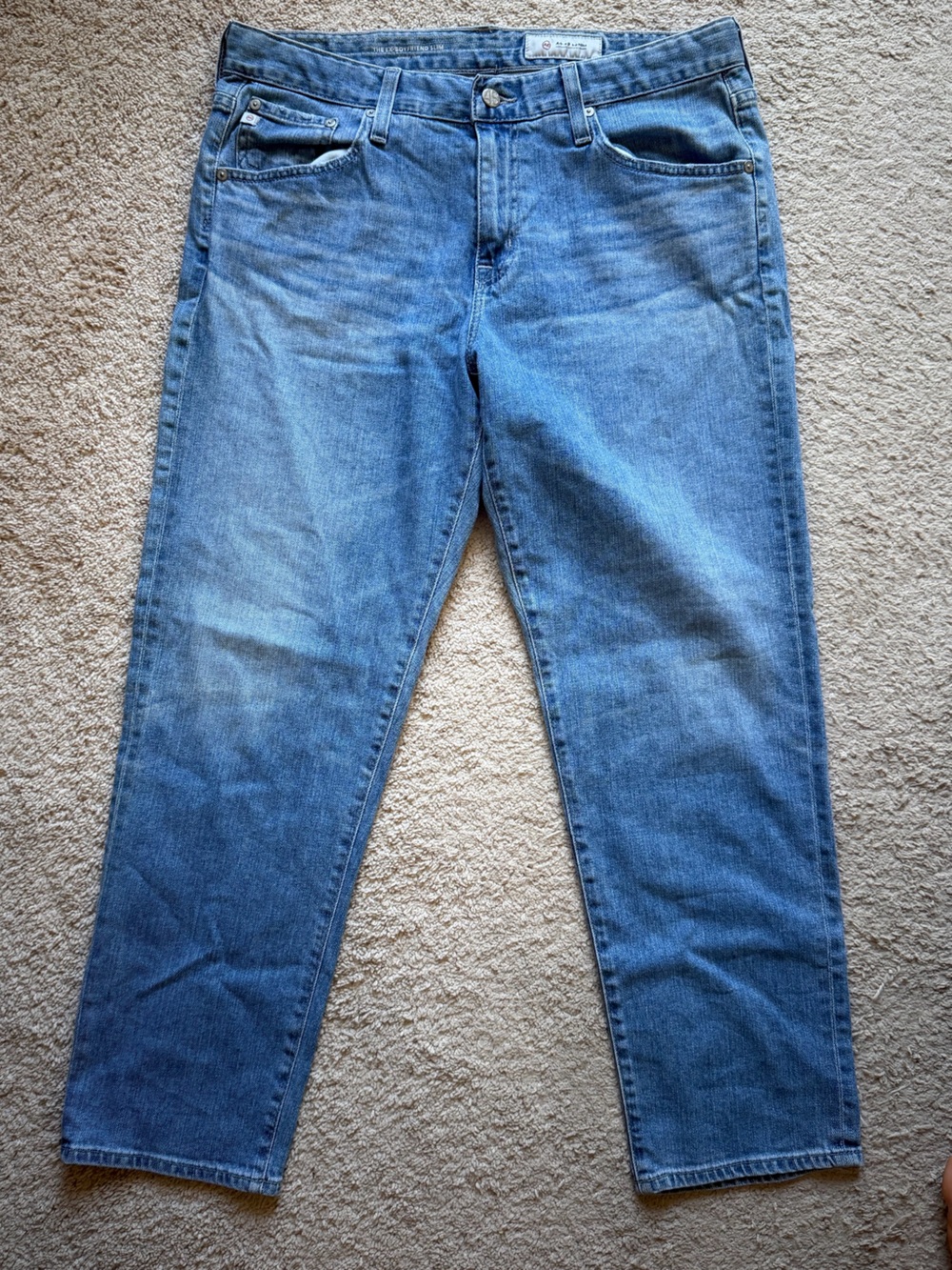 AG Adriano Goldschmied Ex-Boyfriend Slouchy Slim Jeans